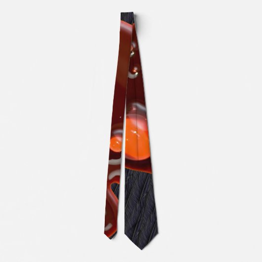 血および黒い羽 ネクタイ (裏面)