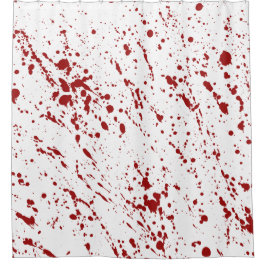 血がびしょぬれ、血の恐怖のハロウィーンデコール シャワーカーテン