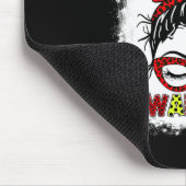 血がん戦士めちゃくちゃバンレッドリボンヒョウ マウスパッド (コーナー)