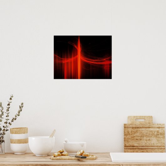 血が出る ポスター (キッチン)