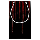 血が流れる スモールペーパーバッグ (裏面)