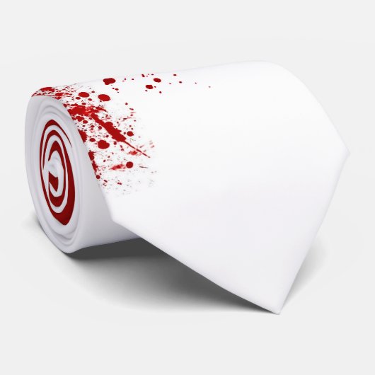 血が飛び散った ネクタイ (ロール)