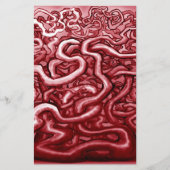 血と根性 便箋 (正面)