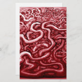 血と根性 便箋 (正面/裏面)