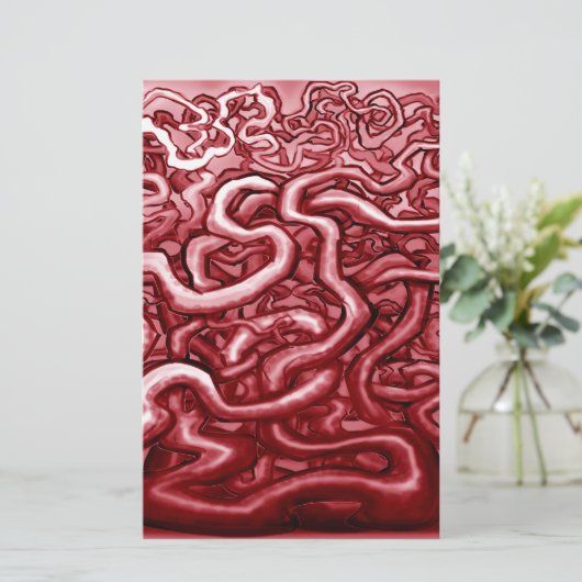 血と根性 便箋 (スタンド正面)