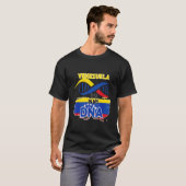 血に染まるベネズエラ Tシャツ (正面フル)