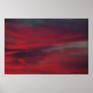 血に覆われた空 ポスター