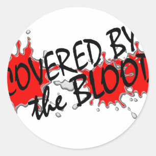 血に覆われている ラウンドシール