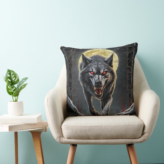 血に飢えた狼 クッション (椅子)
