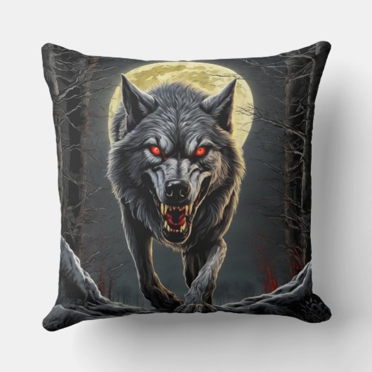 血に飢えた狼 クッション (裏面)