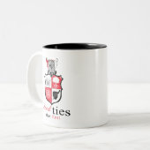 血のつながり – 最初のマグカップ ツートーンマグカップ (正面左)