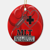 血のオーナメントMLT -衛生検査隊の技術者 セラミックオーナメント (左)