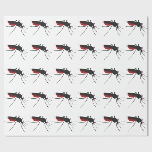 血のカ ラッピングペーパー (フラット)