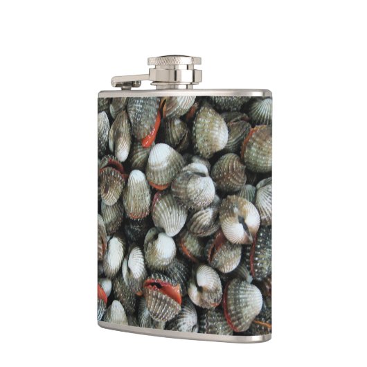 血のコックル貝 フラスク (左)