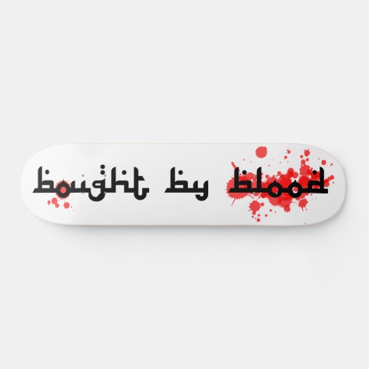 血のスケートボードによって買われる スケートボード (横)