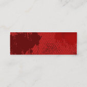 血のスケール スキニー名刺 (裏面)