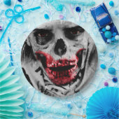 血のゾンビの黙示録のパーティーの紙皿 ペーパープレート (パーティー)