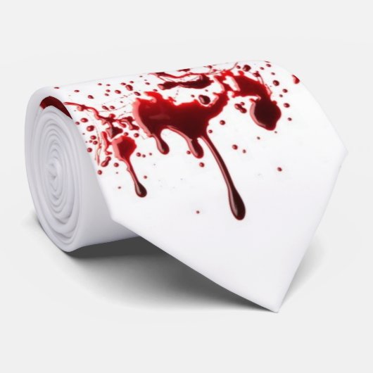 血のタイ ネクタイ (ロール)