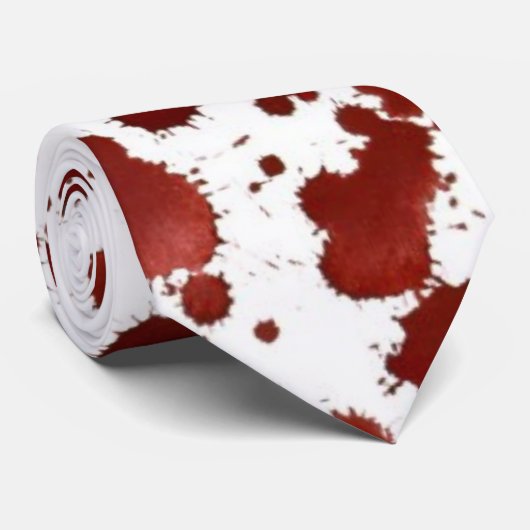血のタイ ネクタイ (ロール)