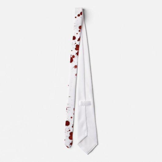 血のタイ ネクタイ (裏面)