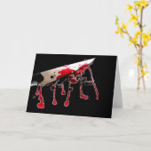 血のナイフII カード (黄色い花)