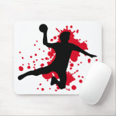血のハンドボールのdodgeball マウスパッド (マウス)
