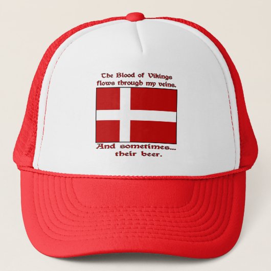 血のバイキングが時々ビールを流す キャップ (正面)