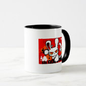 血のバニーのマグ マグカップ (正面右)