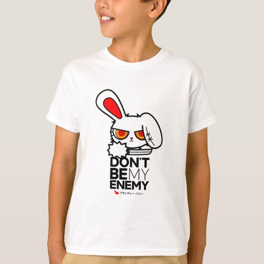 血のバニー私の敵1 Tシャツ (正面)