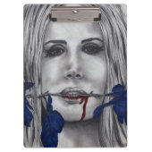 血のバラの吸血鬼の元の芸術のクリップボード クリップボード (正面)