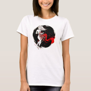 血のバラ Tシャツ