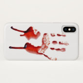 血のプリント Case-Mate iPhoneケース (裏面(横))