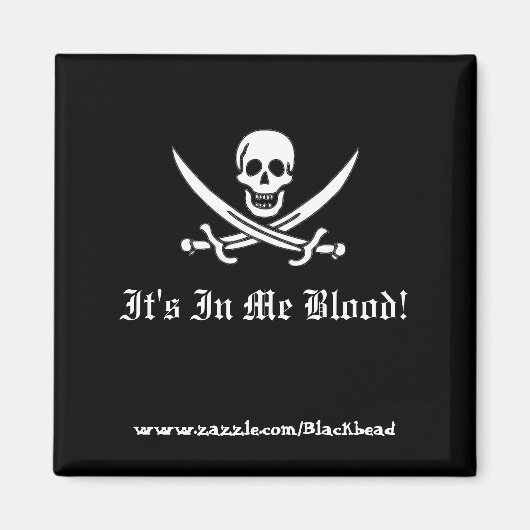 血の中だ！ マグネット (正面)