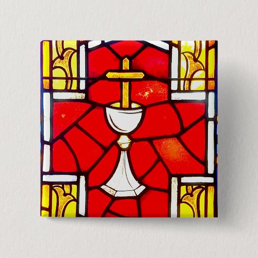 血の力 缶バッジ (正面)