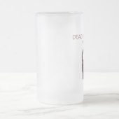 血の否定的なビール/コーヒー フロストグラスビールジョッキ (中央)