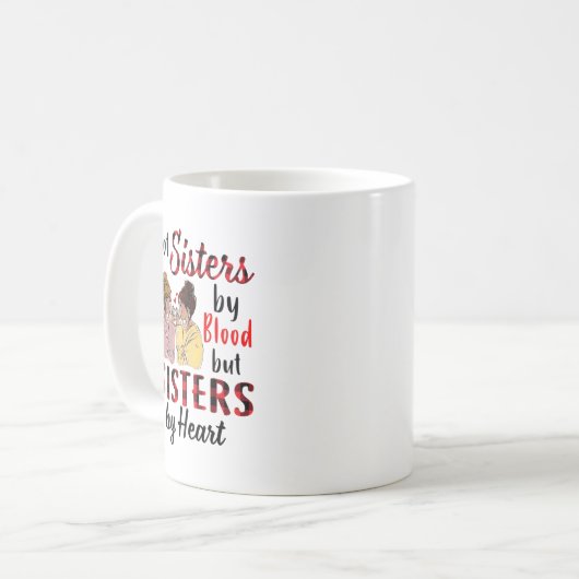 血の妹ではなくハート コーヒーマグカップ (正面左)