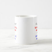 血の汗および破損 コーヒーマグカップ (中央)