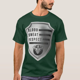 血の汗と尊敬 Tシャツ