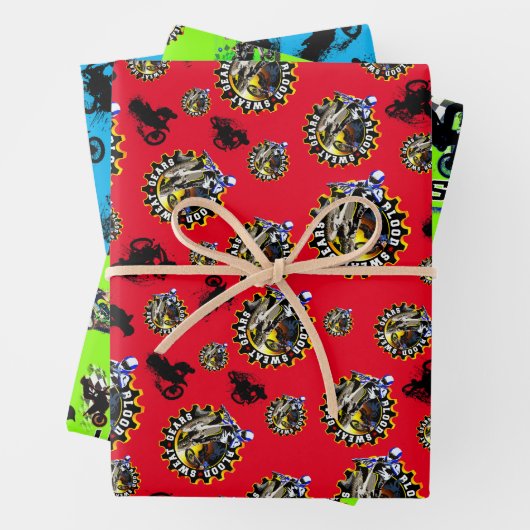 血の汗ギア ラッピングペーパーシート (インサイチュ)