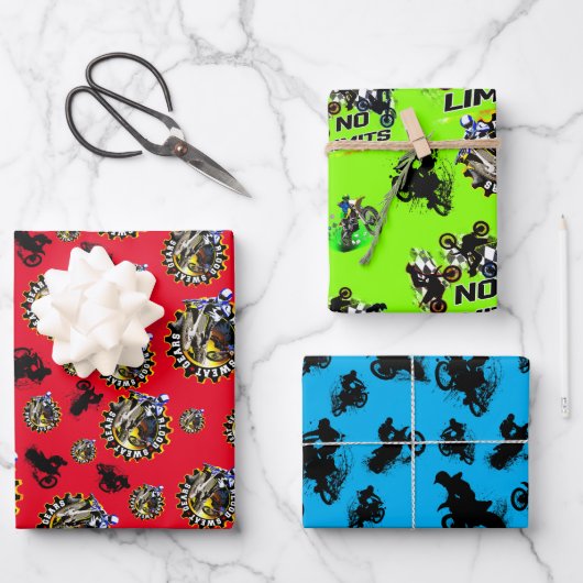 血の汗ギア ラッピングペーパーシート (正面)