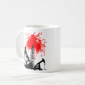 血の油 コーヒーマグカップ (正面左)