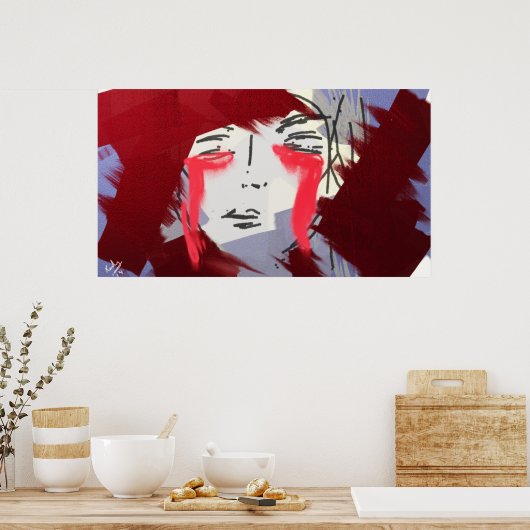 血の涙 ポスター (キッチン)