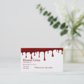 血の滴りセット 名刺 (スタンド正面)