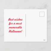 血の滴り落ちるポストカード（黒と赤） シーズンポストカード (裏面)