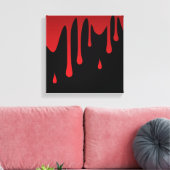 血の滴り キャンバスプリント (インサイチュ (リビング))