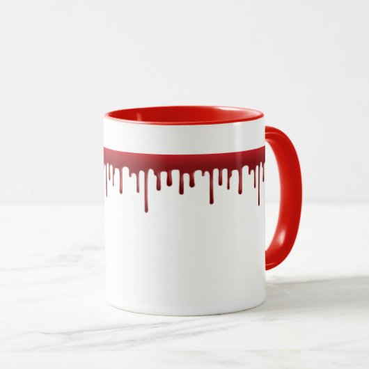 血の滴るゴシック風コーヒーマグ マグカップ (正面右)