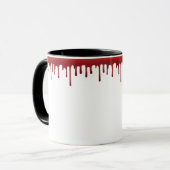 血の滴るゴシック風コーヒーマグ マグカップ (正面左)