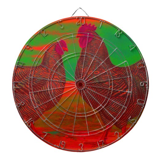 血の火 ダーツボード (正面)
