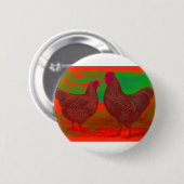 血の火 缶バッジ (正面&裏面)