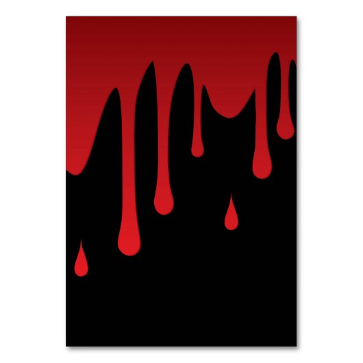 血の点滴注入 テーブルナンバー (正面)